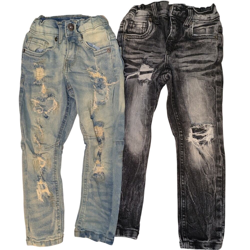 2 Pair of Evolution By Design Boys Jeans Size 2T